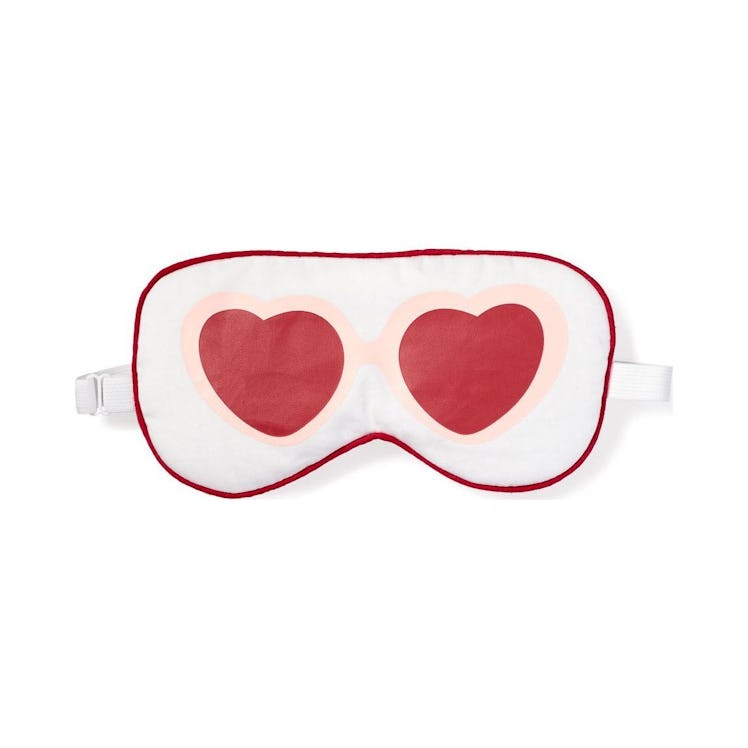 Petite Plume Adult Heart-Shaped Sunnies Eye Mask