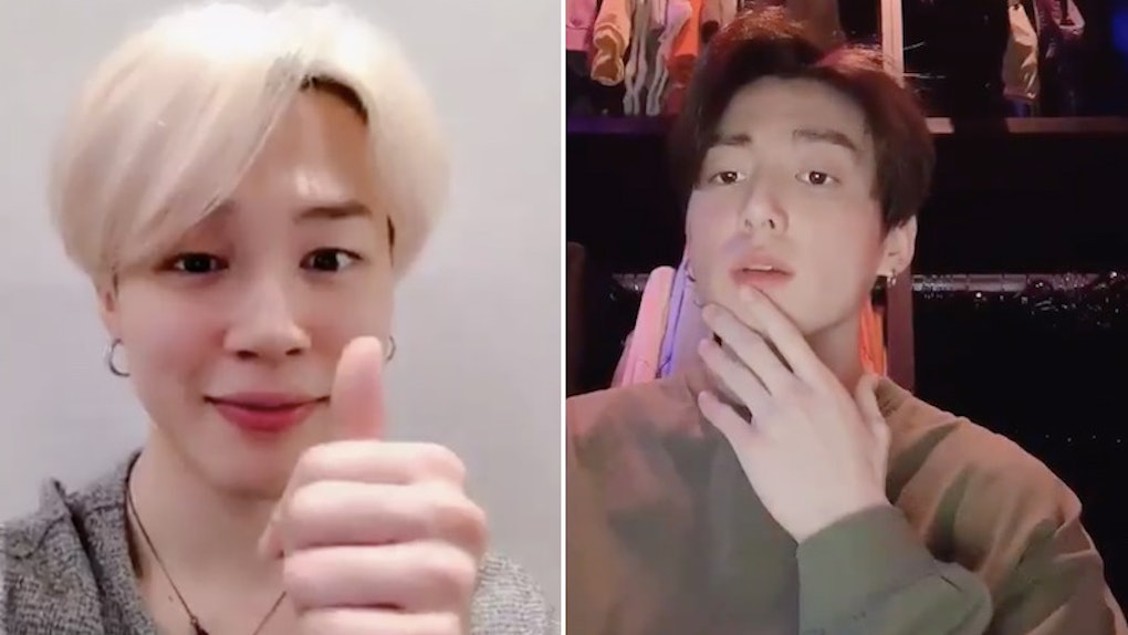 These Videos Of Bts Jimin Jungkook Singing Vs Song Scenery Are