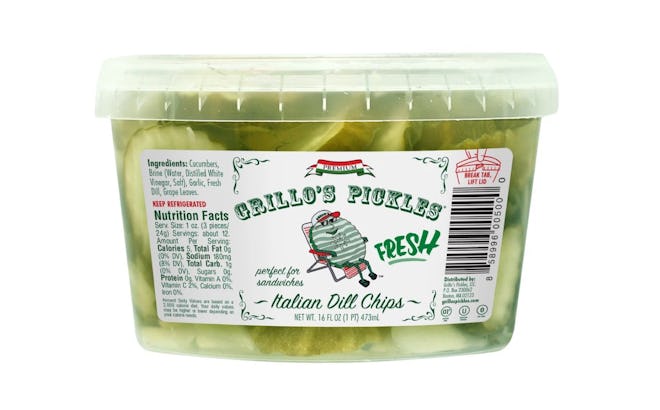 Grillo’s Pickles Italian Dill Chips