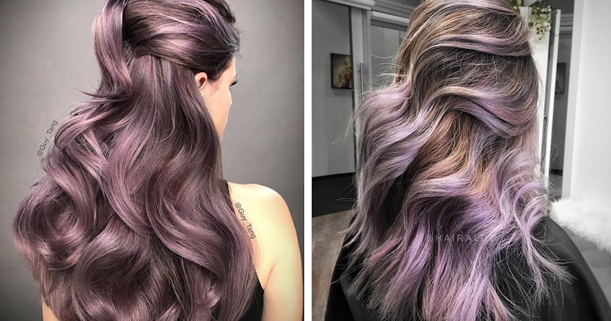 Download These Photos Of Chocolate Lilac Hair Are All The Inspiration You For iPhone Free Wallpaper These Photos Of Chocolate Lilac Hair Are All The Inspiration You For Android