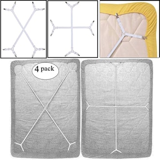 Kental Bed Suspenders (4 Pack)