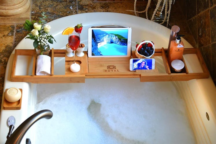 Royal Craft Wood Luxury Bathtub Caddy