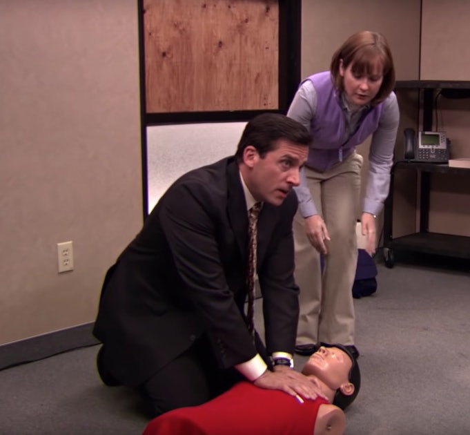 The Office's' CPR Lesson Helped Save Someone's Life, So Thank You, Michael  Scott