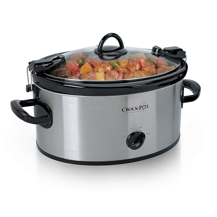 6-Quart Cook & Carry Manual Portable Slow Cooker