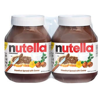 Costco's Nearly 7-Pound Tub Of Nutella Is A Chocolate Lover's Dream