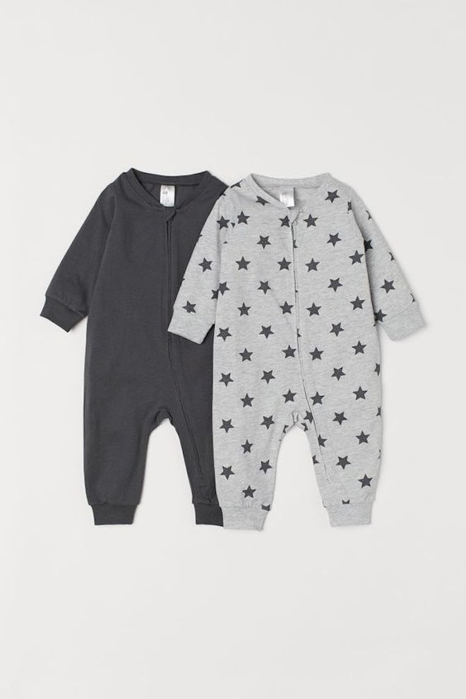 2-pack Jersey Jumpsuits