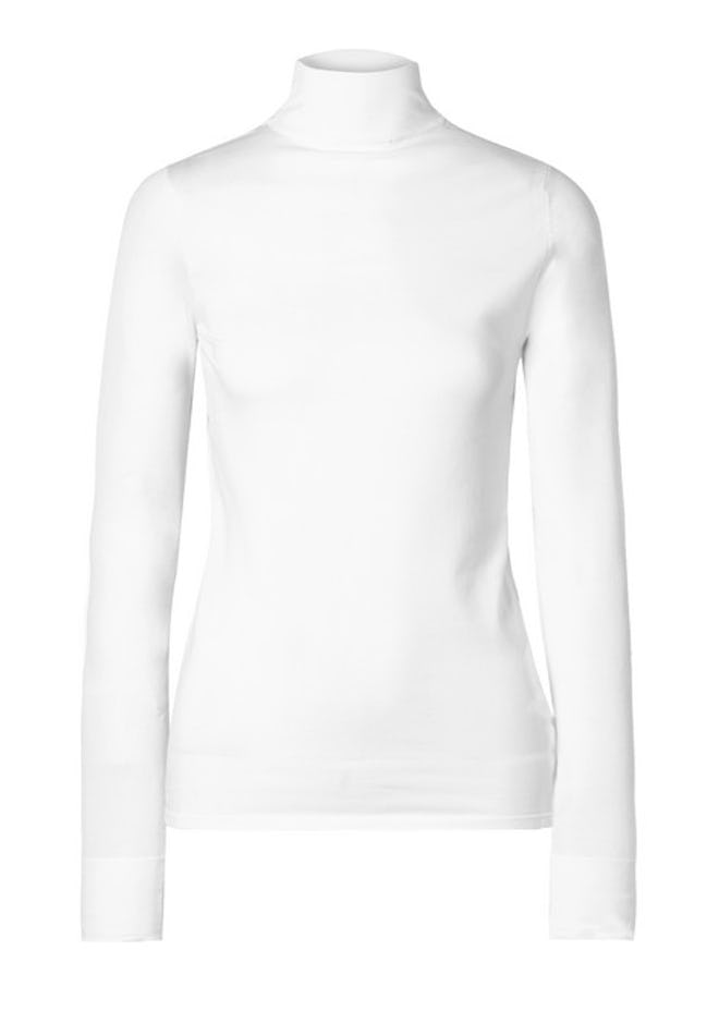 Stretch Turtleneck Top