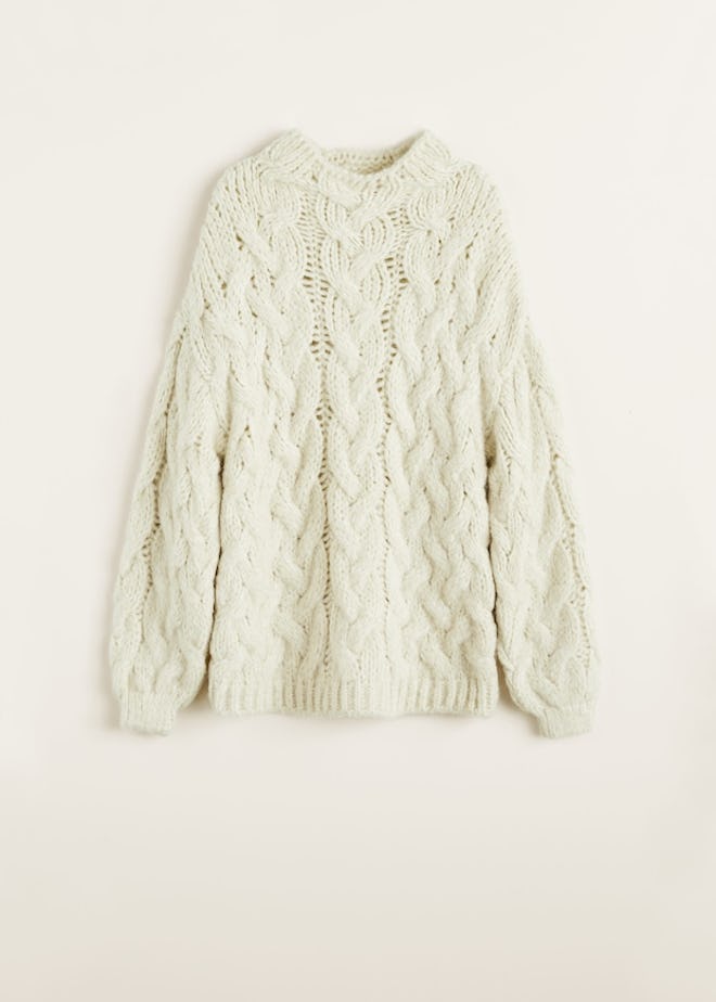 Knitted Braided Sweater