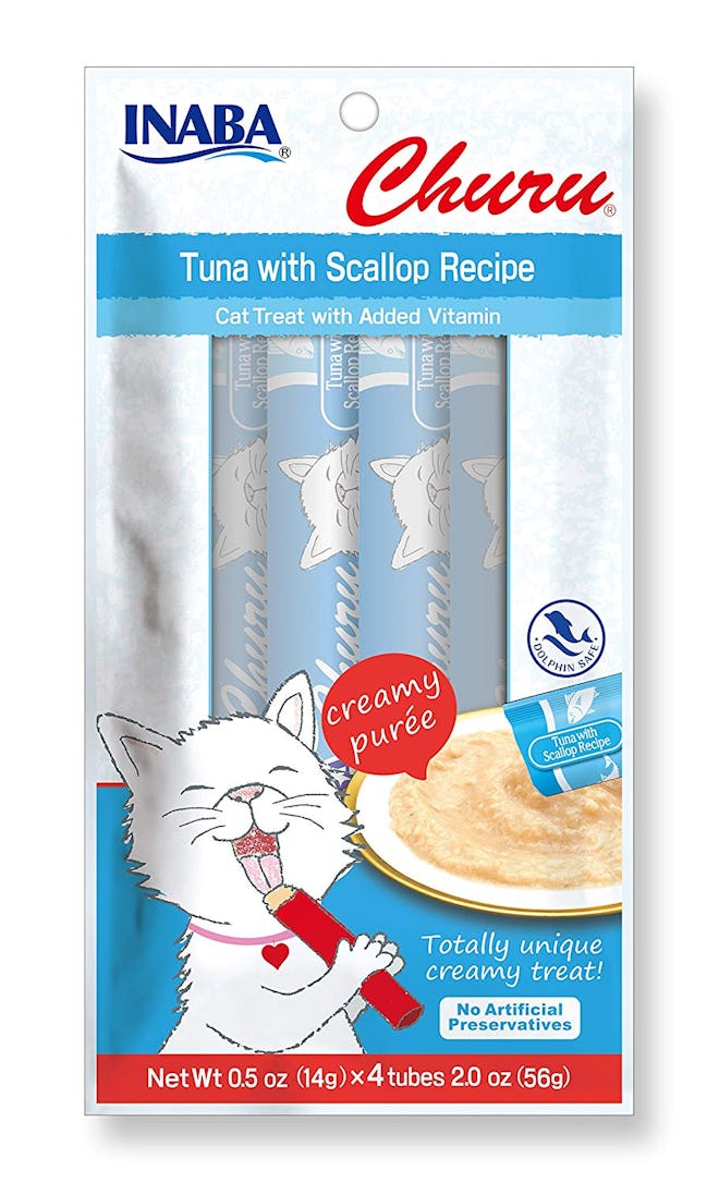 Lickable Puree Creamy Cat Treat