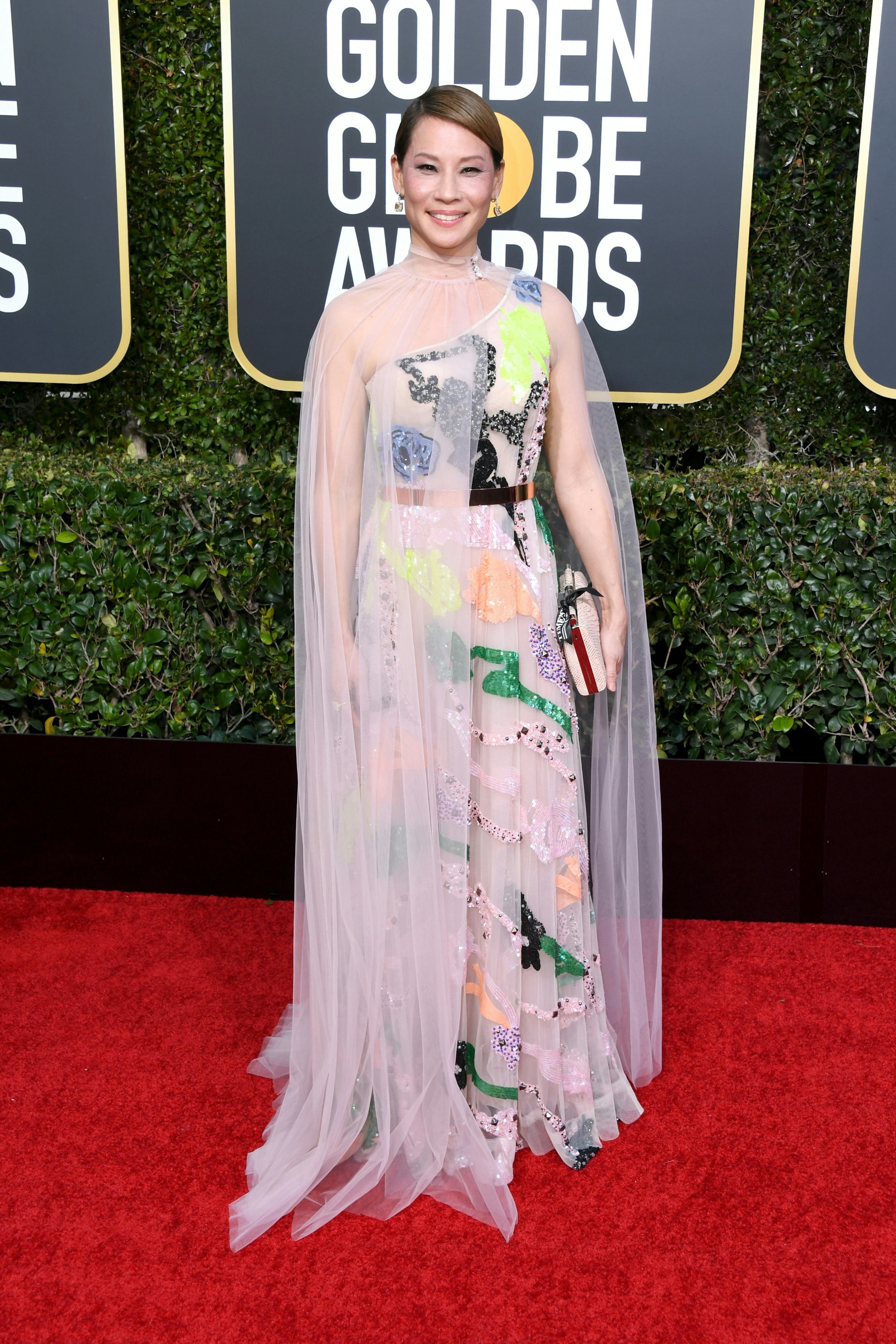 dresses at golden globes 2019