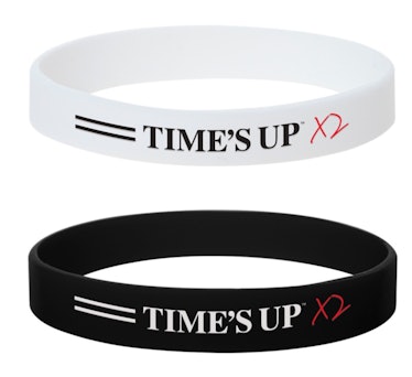 Time's Up x2 Silicon Bracelets