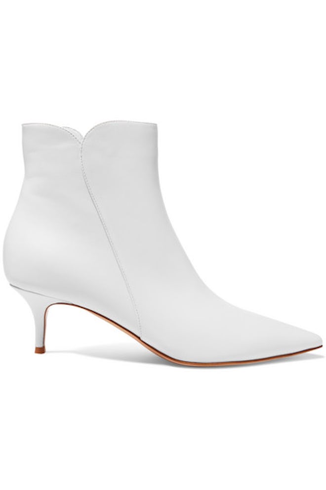 Levy Leather Ankle Boots