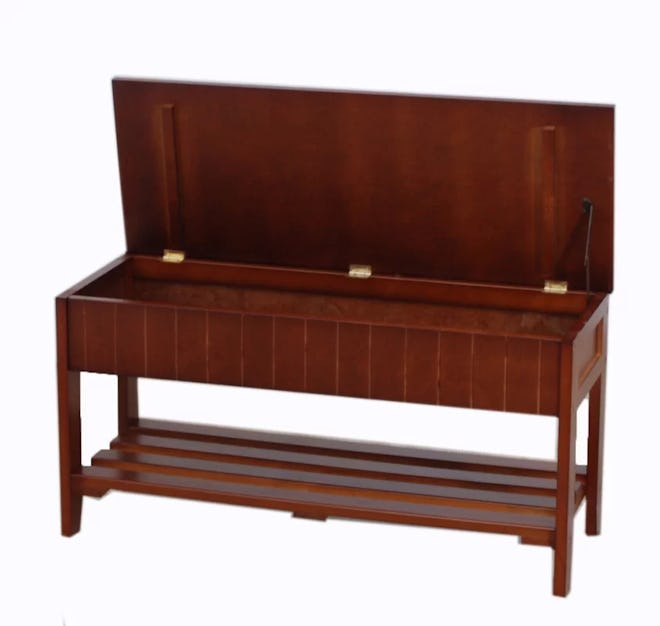 Rumford Wood Storage Bench