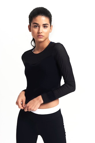 Core Long Sleeve Crop