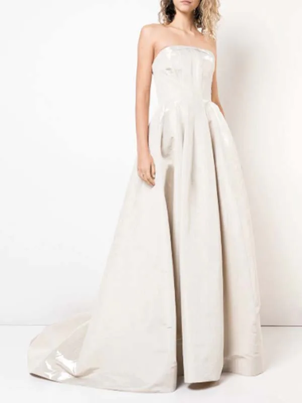 sage a line dress LaDivine 7447 Long Formal Prom A Line Dress main image 1