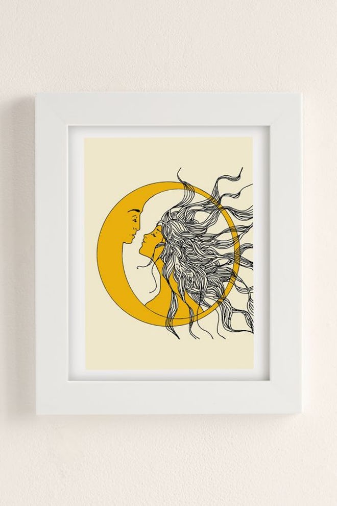 Nadja Sun And Moon Art Print