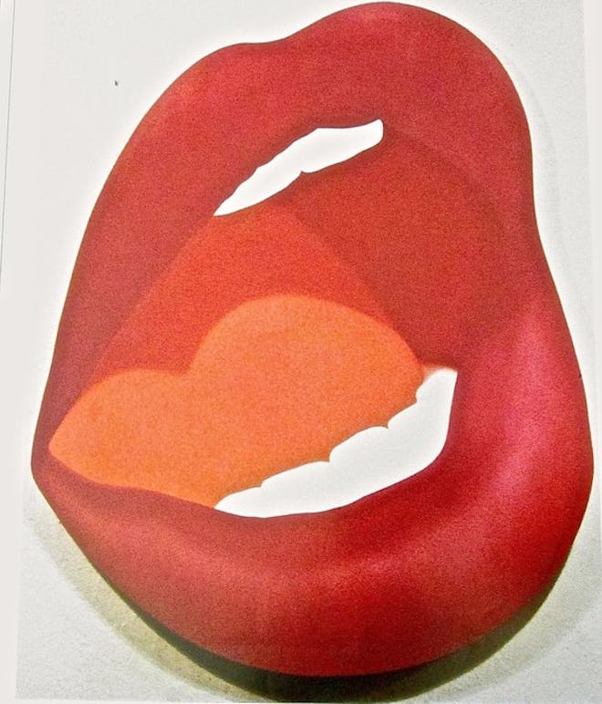 Vintage Tom Wesselmann Mouth Offset Lithograph
