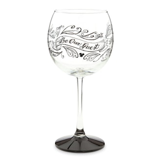 Be Our Guest Stemmed Wine Glass