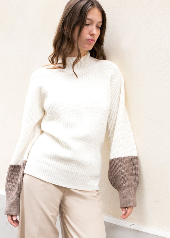 Wallis Ribbed Sweater by Eudon Choi