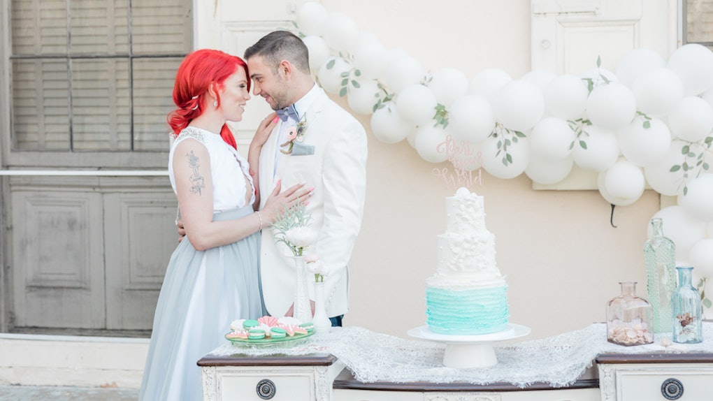 12 Stunning Photos Of Disney Inspired Weddings For Your Happily