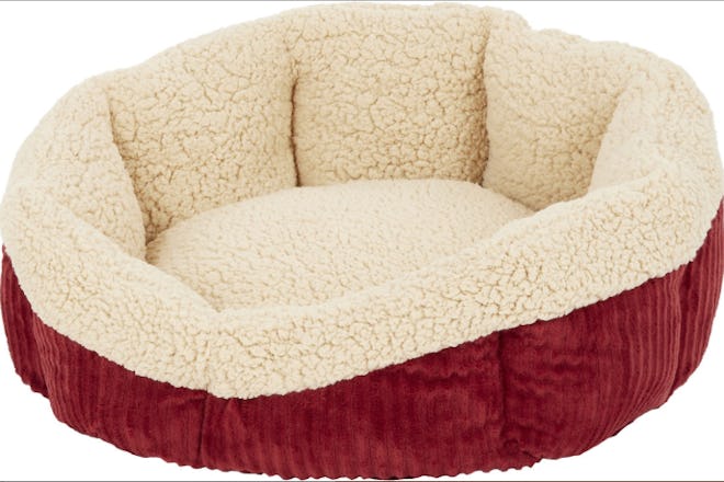 Aspen Pet Self Warming Pet Bed in Warm Spice/Cream