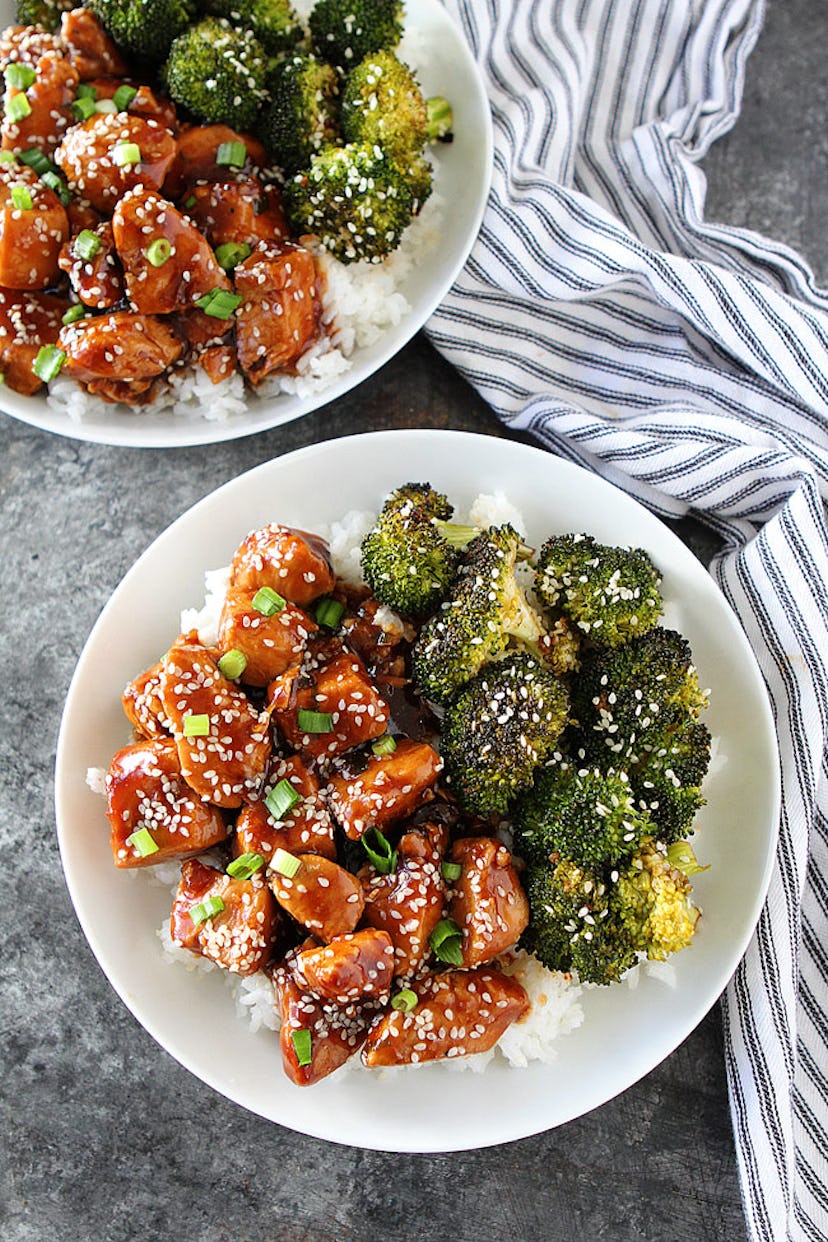 Instant Pot Recipes For Valentine's Day, instant pot honey sesame chicken