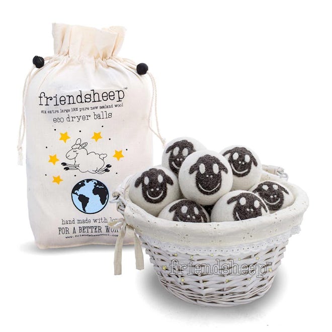 Organic Eco Wool Dryer Balls (6 Pack)