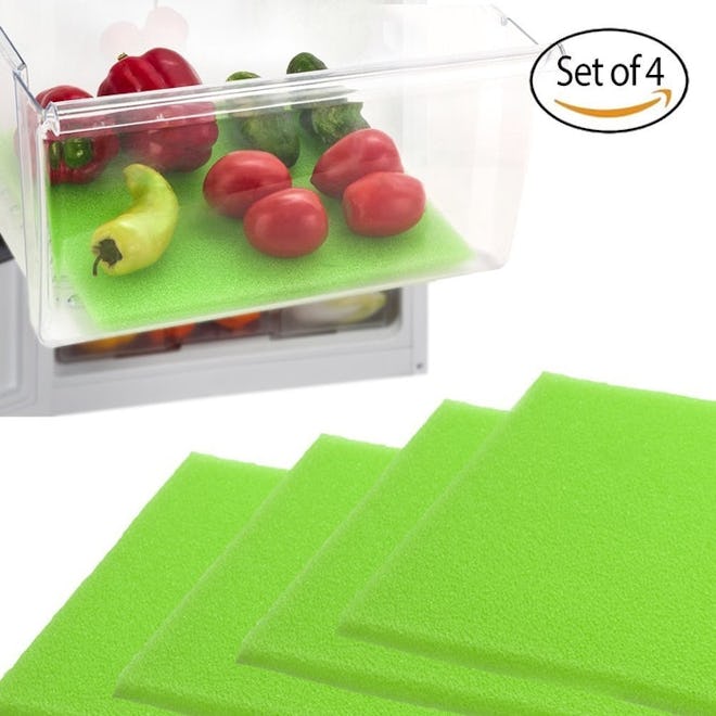 Dualplex Fruit and Veggie Life Extender Liner for Refrigerator Drawers