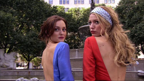 Photo of Blair Waldorf and Serena van der Woodsen in 'Gossip Girl.' Photo via Warner Bros. Televisio...