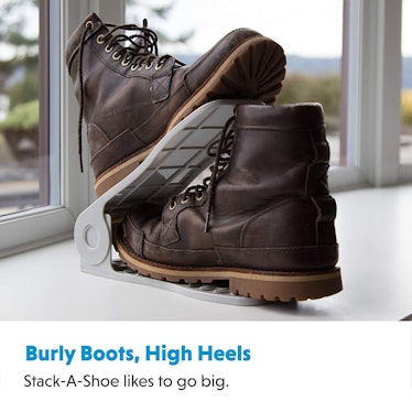 Livin' Well Adjustable Shoe Rack