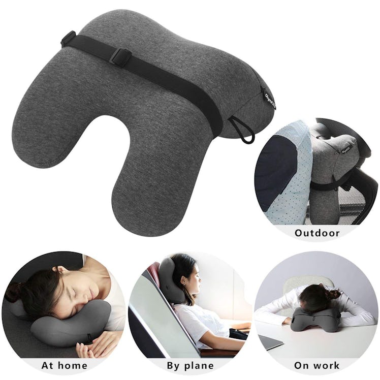 OlymFits Memory Foam Travel Pillow