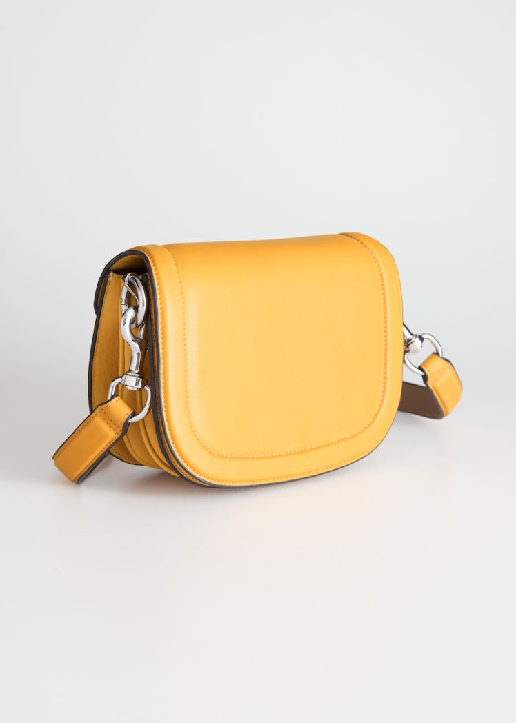 Leather Mini Saddle Bag