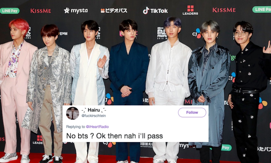 These Tweets About Bts 2019 Iheartradio Music Awards - 