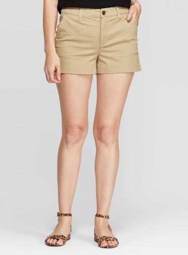 A New Day Women's High-Rise Chino Shorts