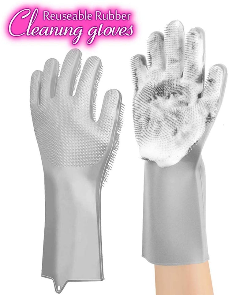  ANZOEE Reusable Silicone Dishwashing Gloves