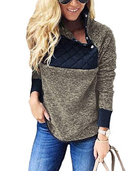 PRETTYGARDEN Fleece Pullover