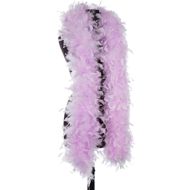 Lavender 65 Gram Chandelle Feather Boas - 6 Feet Long - Use as Trim or Wear as a Scarf - Halloween P...