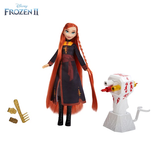 'Frozen 2' HairBraiding Anna & Elsa Dolls Will Take You