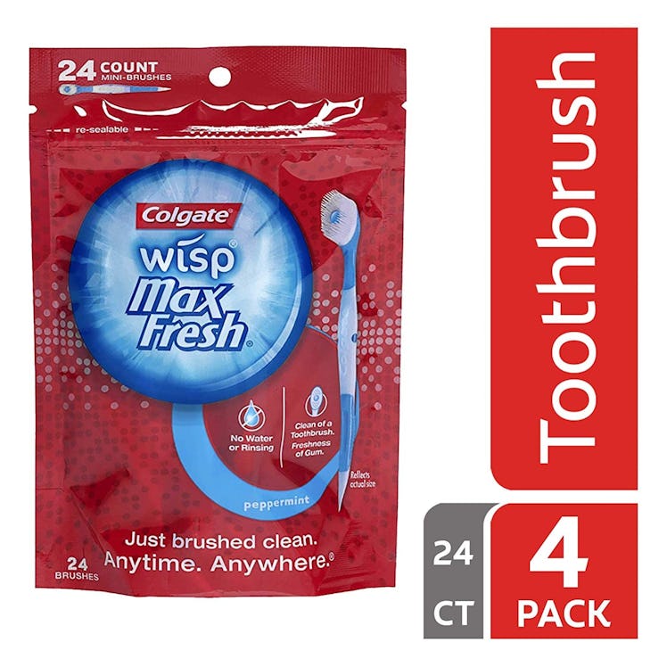 Colgate Max Fresh Wisp Disposable Mini Toothbrushes (24-Pack)