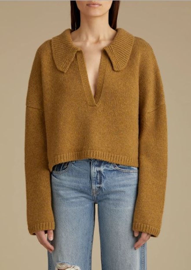 The Shelly Sweater In Fawn 