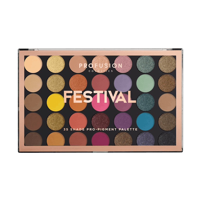 Profusion Cosmetics Eye Shadow Festival 35 Color Palette
