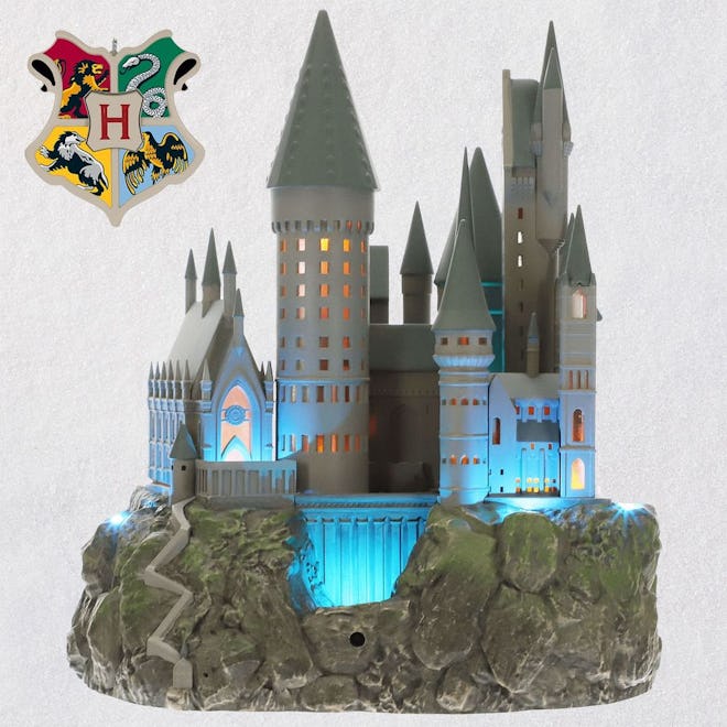 Harry Potter Collection Hogwarts Castle Musical Tree Topper With Light