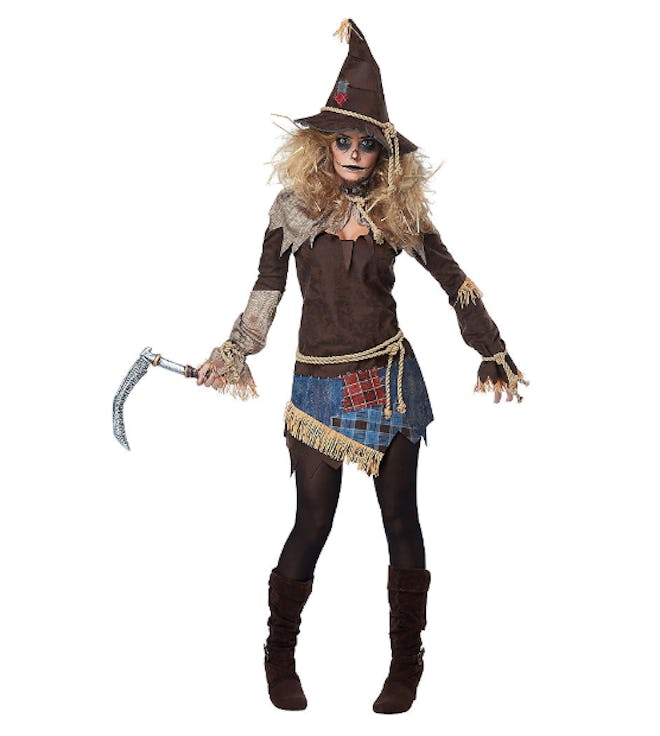 Womens Creepy Scarecrow Costume