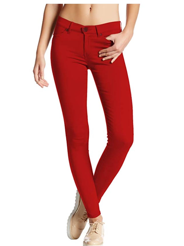 Hybrid Womens Hyper Ultra Stretch Comfy Skinny Pants, Capri, Bermuda