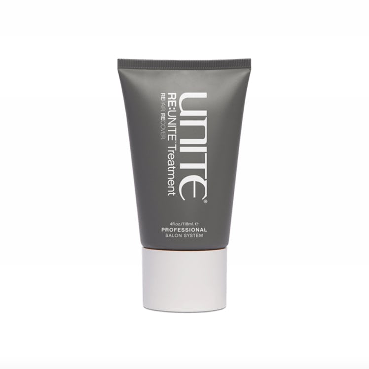re:unite treatment, which is good for damaged hair due to highlights