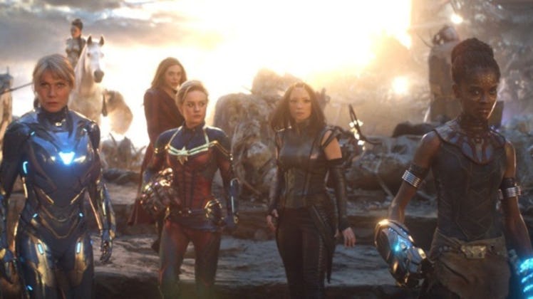 Brie Larson and other Female Marvel Superheroes in Avengers: Endgame