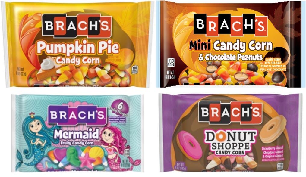 does brachs candy corn have pork gelatin