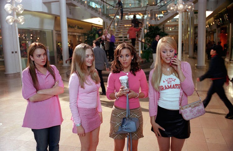 "On Wednesdays we wear pink" is a great 'Mean Girls' quote for Halloween captions.