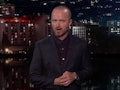 Aaron Paul giving a Breaking Bad recap in two minutes