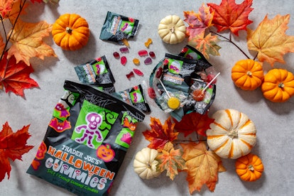 Add a bag of Halloween gummies to your candy basket this year. Image credit: Trader Joe's